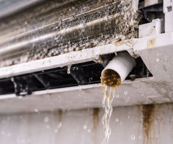 空氣髒污加上潮濕天氣，冷氣排水孔堵塞問題一次解析